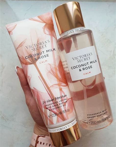 Victoria’s Secret Coconut Milk & Rose Mist Spray 250ml and Body Lotion ...