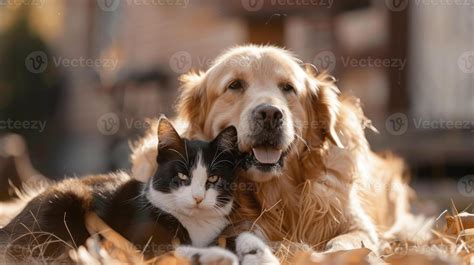 Pictures Of Cats And Dogs Playing Together