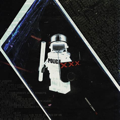 Kendrick Lamar ft. U2 - XXX. [2000x2000] : freshalbumart