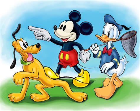 Mickey Mouse and Friends by zdrer456 on DeviantArt