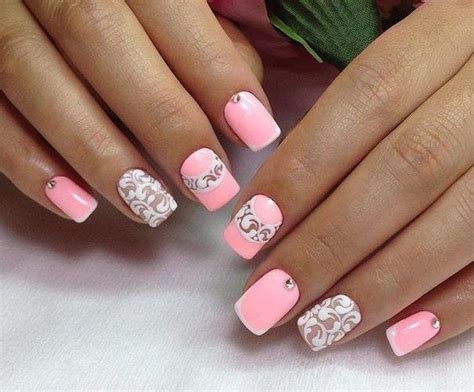 Картинки по запросу розово белый френч | Flamingo nails, Nails, Beauty ...