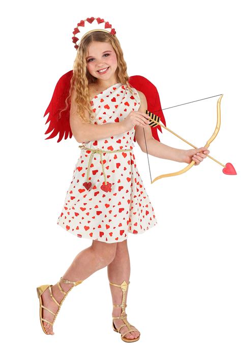 Kid's Cutie Cupid Costume for Girls | Valentine's Day Costume