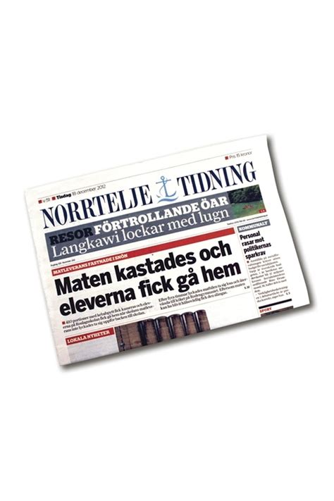 Norrtelje Tidning prenumeration – Prenumerera på Norrtelje Tidning till kampanjpris!