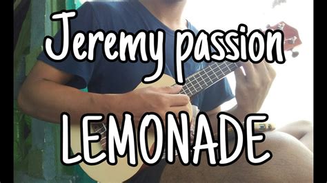 #UKULELE Cover Jeremy passion - Lemonade - YouTube