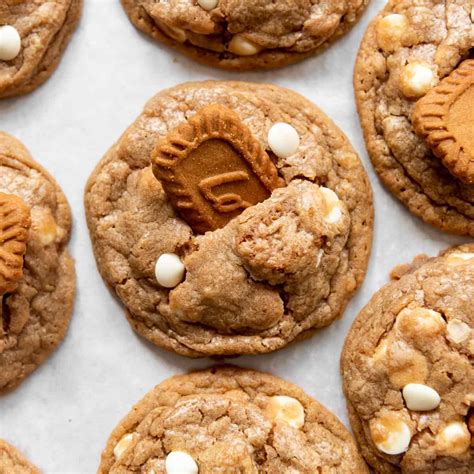 biscoff cookie butter white chocolate chip cookies recipe cart