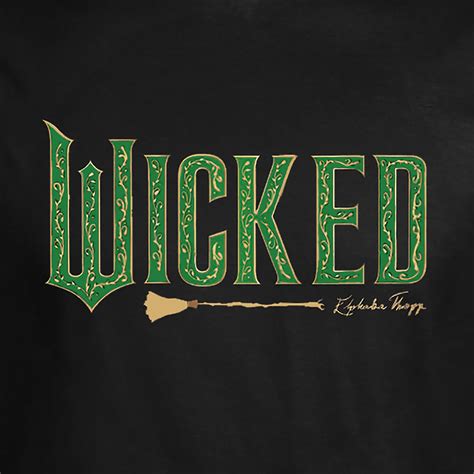 Wicked - Camiseta con logo negra | Elbenwald