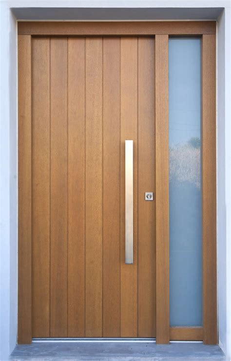 Modern Wood Front Door Design - Blog Wurld Home Design Info