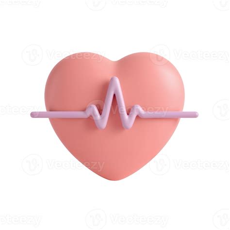 Symbolic representation of cardiac health a stylized heart with