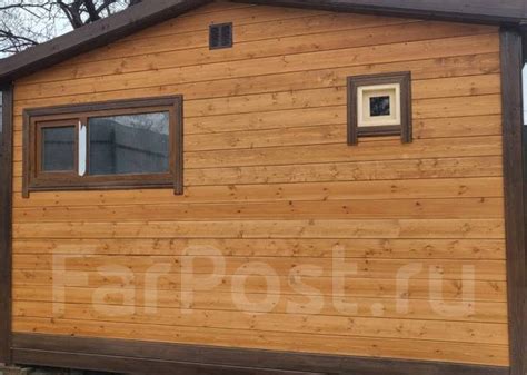 Готовая баня 4*2, новый, в наличии. Цена: 300 000₽ во Владивостоке