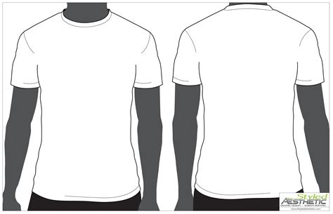 Plain T Shirt Template - ClipArt Best