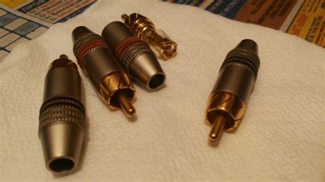Разъёмы RCA и т.п.