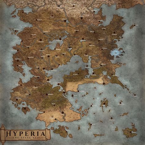 Building a setting for future campaigns, seeking opinions on geography