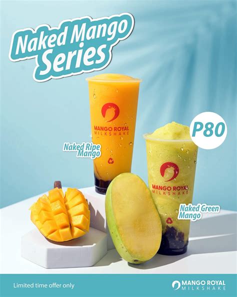 Mango - The wait is over 'coz Naked Mango Series is here! ☀️😎 Tikman