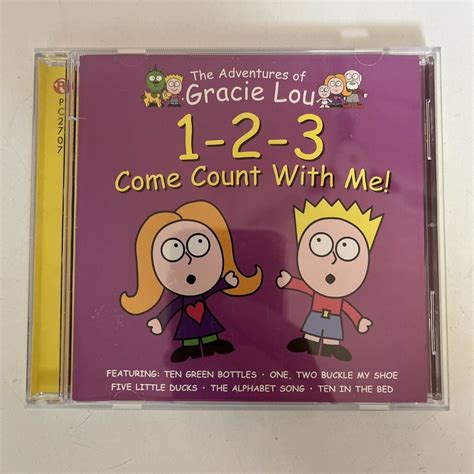 The Adventures Of Gracie Lou: 1-2-3 Come Count With Me CD Album – Retro