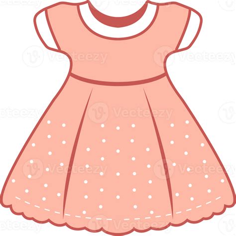 Baby Girl Dress, Girl Clothes Illustration Pastel Color PNG Transparent ...