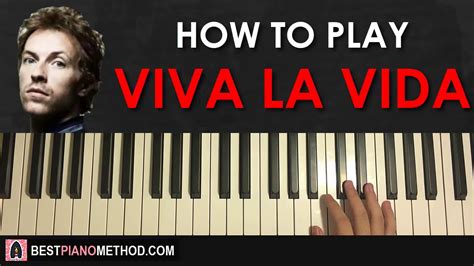 play coldplay viva la vida piano tutorial lesson youtube