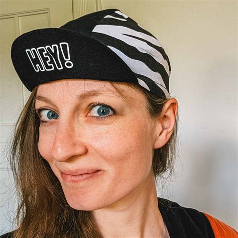 Cycling Cap: Limited Edition Big Zebra – Radelmaedchen Shop