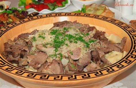 Бешбармак - Кулинарный блог