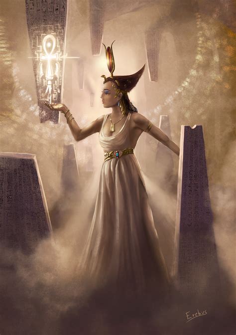 The egyptian Goddess Isis