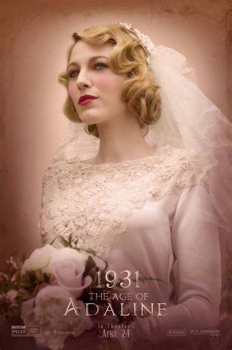 Age of Adaline Posters Show Immortal Blake Lively Through 8 Decades