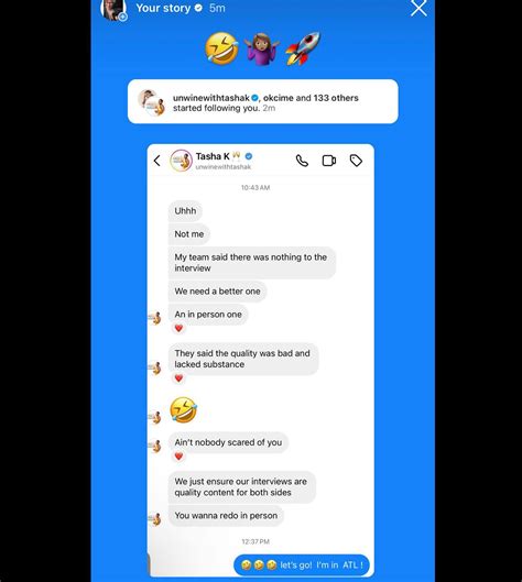 Wow That’s Tea | It looks like #GrannyGoDumb and #TashaK have talked