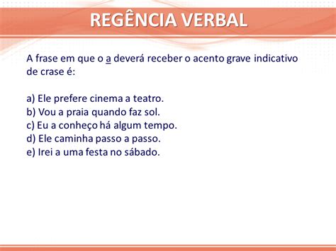 Exercicios De Regência Verbal - 9
