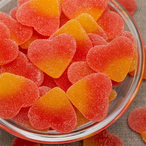 Kummikommid Visikuhapud südamed, 1 kg - pahklimaailm