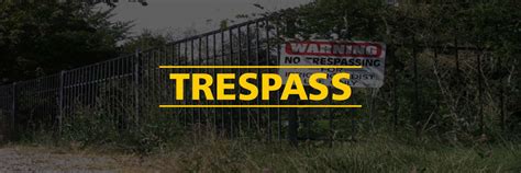Trespass - B&B Associates LLP