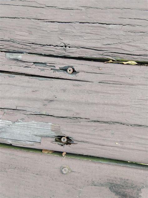 Deck wood repair help : HomeImprovement