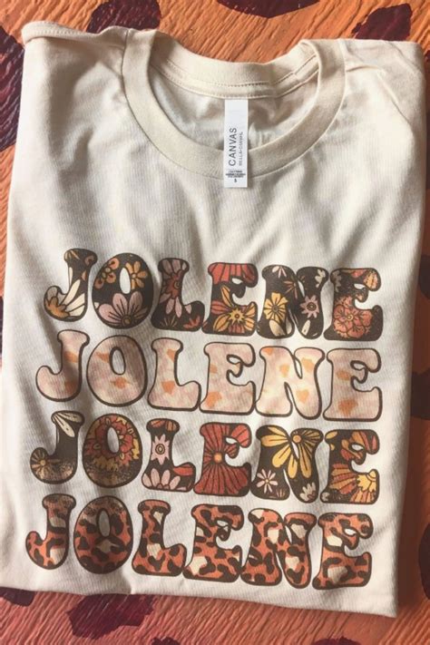 Jolene T-Shirt - For Dolly Parton Fans | Melbelle Western x Boho