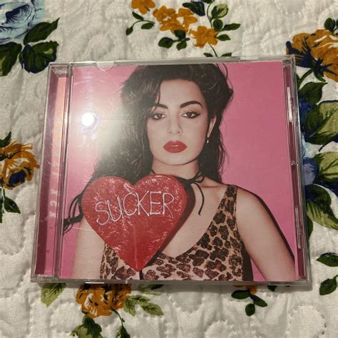 charli xcx sucker cd - cd is in good condition (has... - Depop