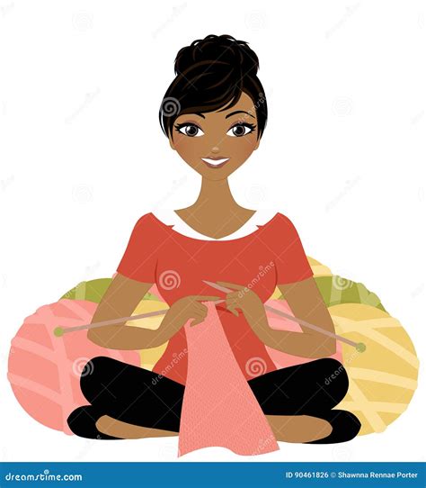 Knitting Vector Illustration | CartoonDealer.com #29473620