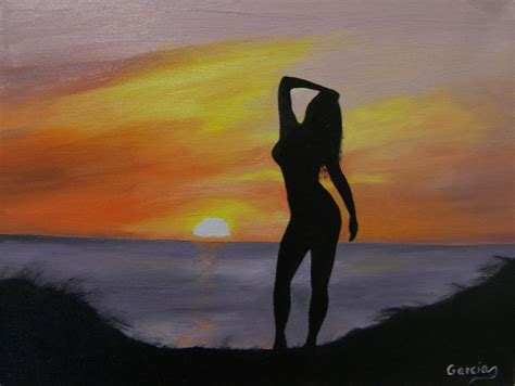 Pintura al óleo desnuda femenina, Desnudo, Pintura al óleo original