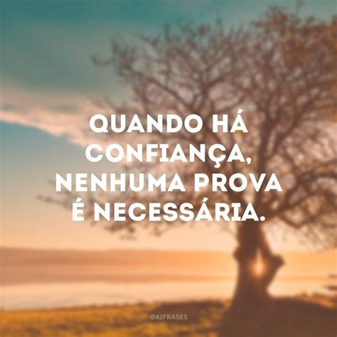 Confiança Em Uma Frase