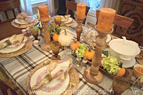 Set a warm and inviting harvest table this Thanksgiving with these ideas.