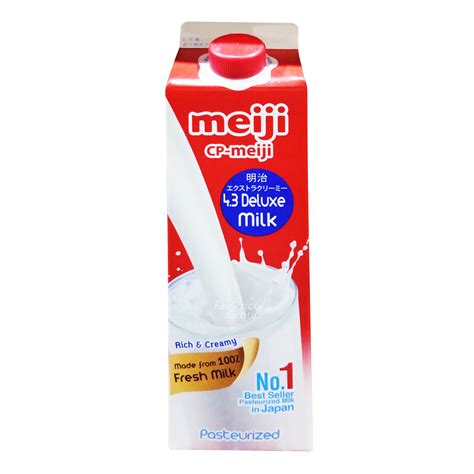 Meiji Pasteurized Fresh Milk - 4.3 Deluxe | NTUC FairPrice