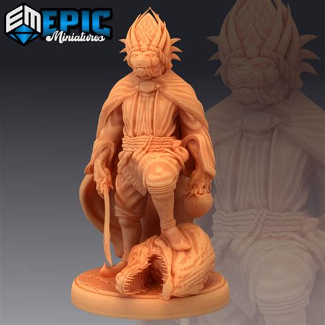 3D Printable Rakshasa Set / Tiger Demon / Classic Devil Encounter by ...