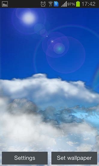 Rolling clouds live wallpaper for Android. Rolling clouds free download ...