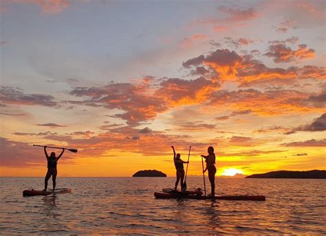 kota kinabalu tanjung aru beach sunset paddle experience