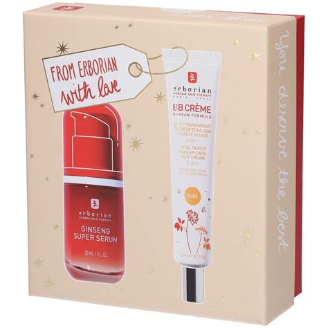 erborian Kit Ginseng BB XMAS Nude 75 ml - Redcare Pharmacie