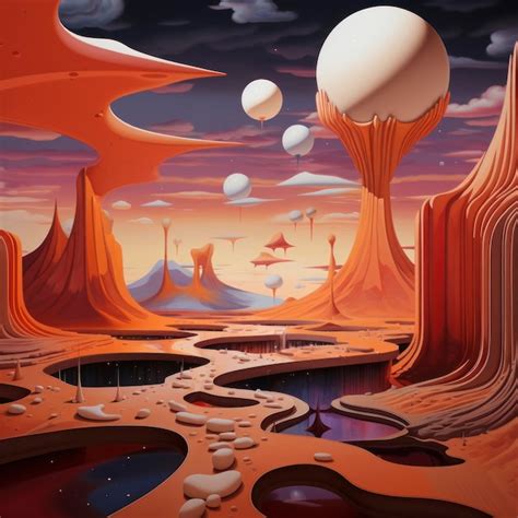 Premium AI Image | surreal modern art