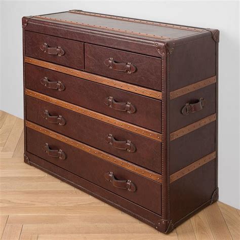 Комод-сундук Stonyhurst Chest Large металл Oxidised Solid Brass | Home ...