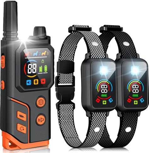 Amazon.com: Dog Shock Collar 2 Dogs,4000FT with Flash Light for Night