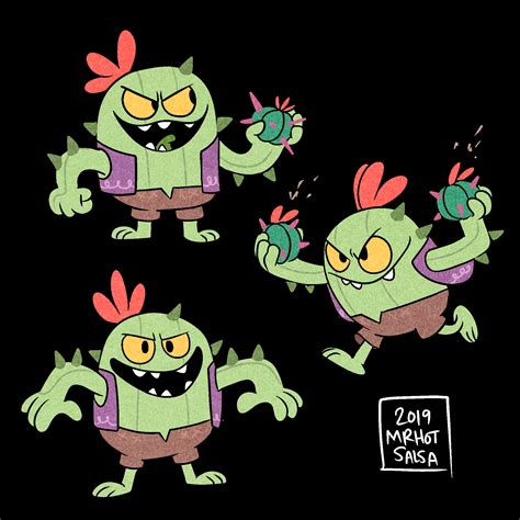 Spike BrawlStars Fanart by MrHotSalsa on Newgrounds