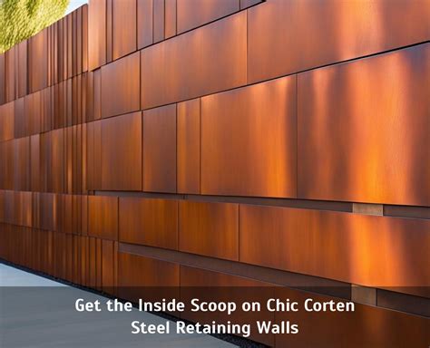 Get the Inside Scoop on Chic Corten Steel Retaining Walls - Vassar Chamber