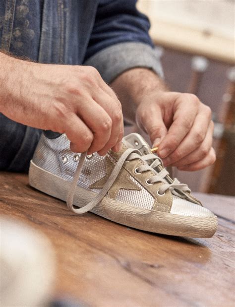 lace  sneakers golden goose