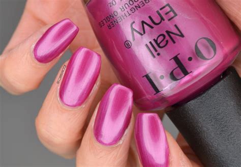 NAILS | OPI Nail Envy Powerful Pink #MidWeekMani | Cosmetic Proof ...