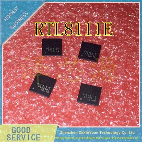 10PCS/LOT RTL8111E RTL8111 8111E INTEGRATED GIGABIT ETHERNET CONTROLLER ...