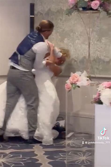 Smashed Wedding Cake