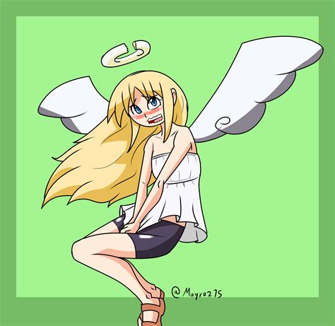 A shy Angel by Magra on Newgrounds
